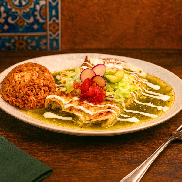 Enchiladas de Pollo